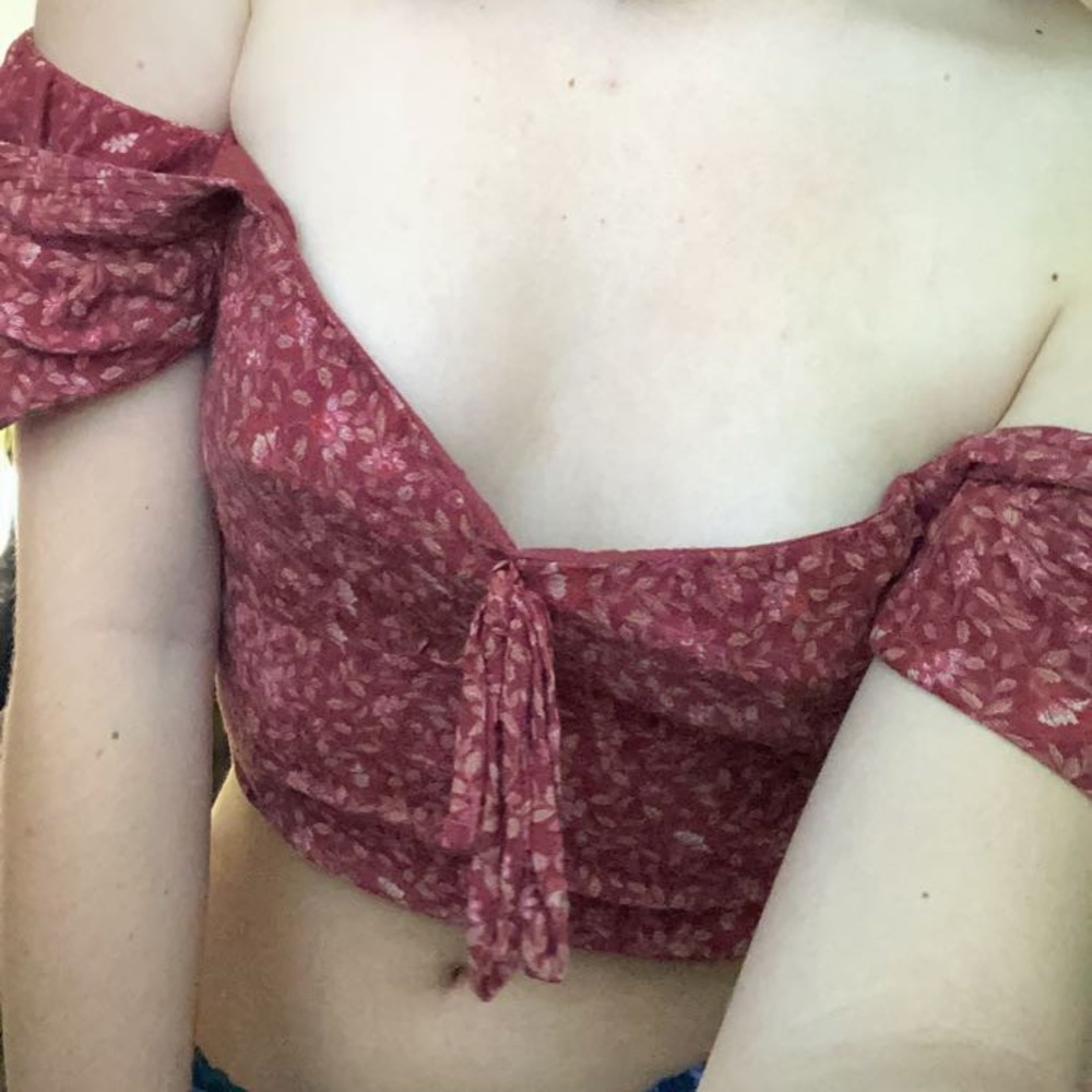 Floral Puff Sleeve Blouse